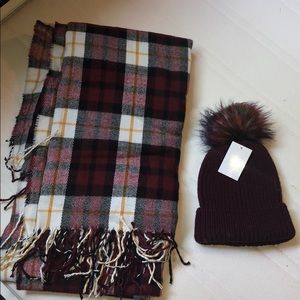 Scarf and beanie